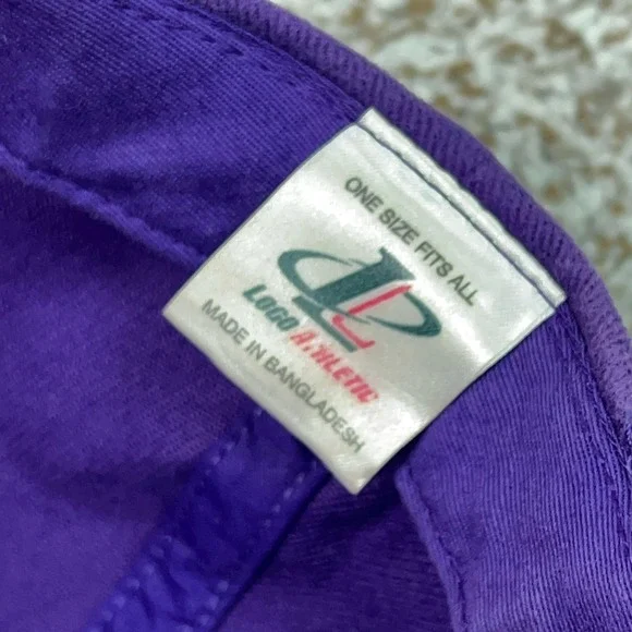 Vintage Minnesota Vikings Hat Cap Strap Back Mens One Size NFL Logo Athletic - Picture 7 of 7